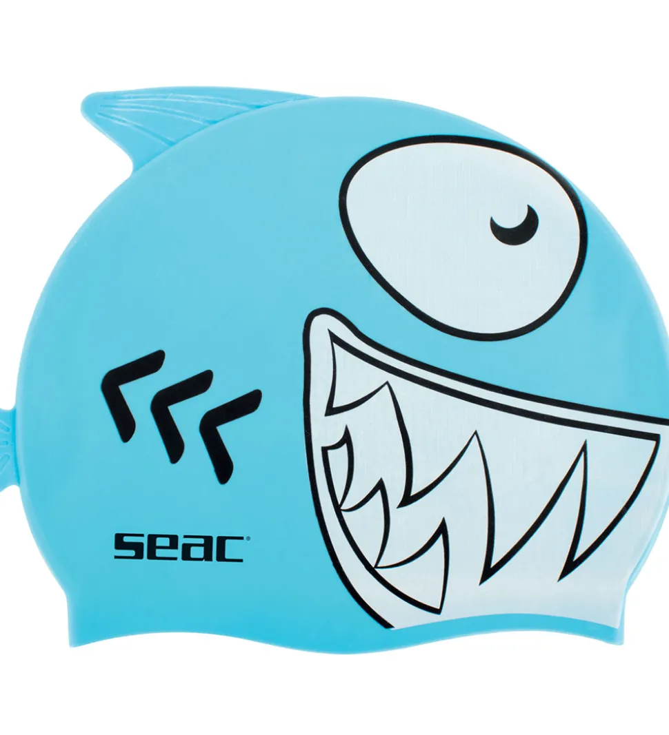 Seac Badehætte - Junior - Haj - Blå
