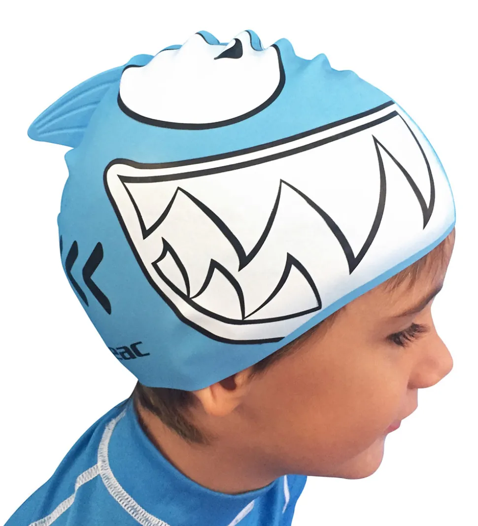 Seac Badehætte - Junior - Haj - Blå