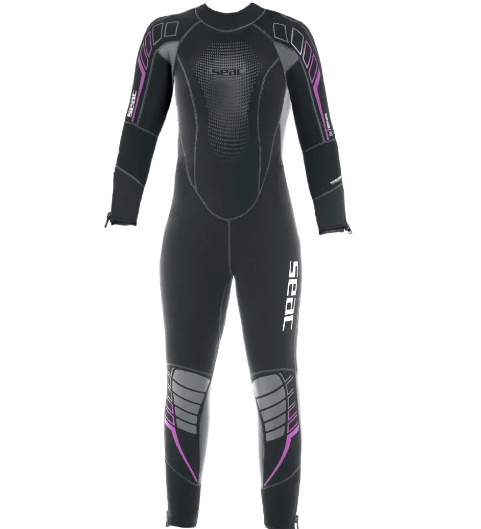 Seac Våddragt - Komoda Flex Lady 5 mm - Sort/Pink