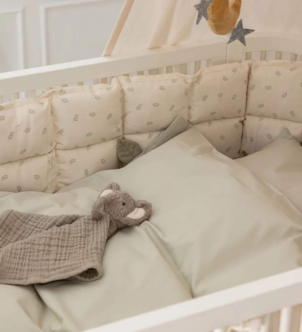 Sebra Sengetøj - Baby - Mist Green