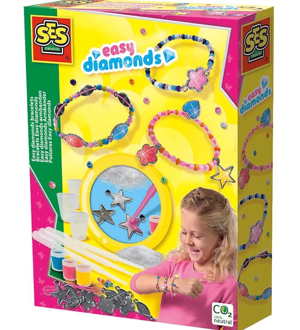 SES Creative Smykkesæt - Lav Dine Egne Armbånd