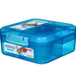Sistema Madkasse - 1,25 L - Bento Cube - Blå