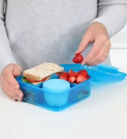 Sistema Madkasse - 1,25 L - Bento Cube - Blå