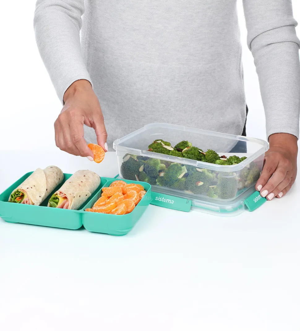 Sistema Madkasse - 2.2L Rectangle Stax To Go - Turkis