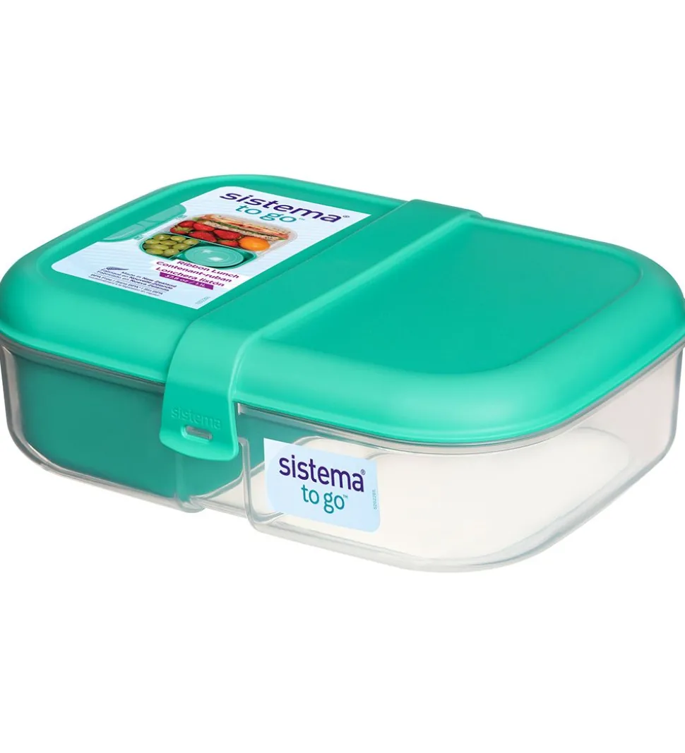 Sistema Madkasse - Ribbon Lunch To Go - 1,1 l - Turkis