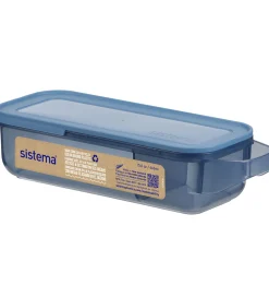 Sistema Madkasse - Slide And Snack - 445 ml - Blå