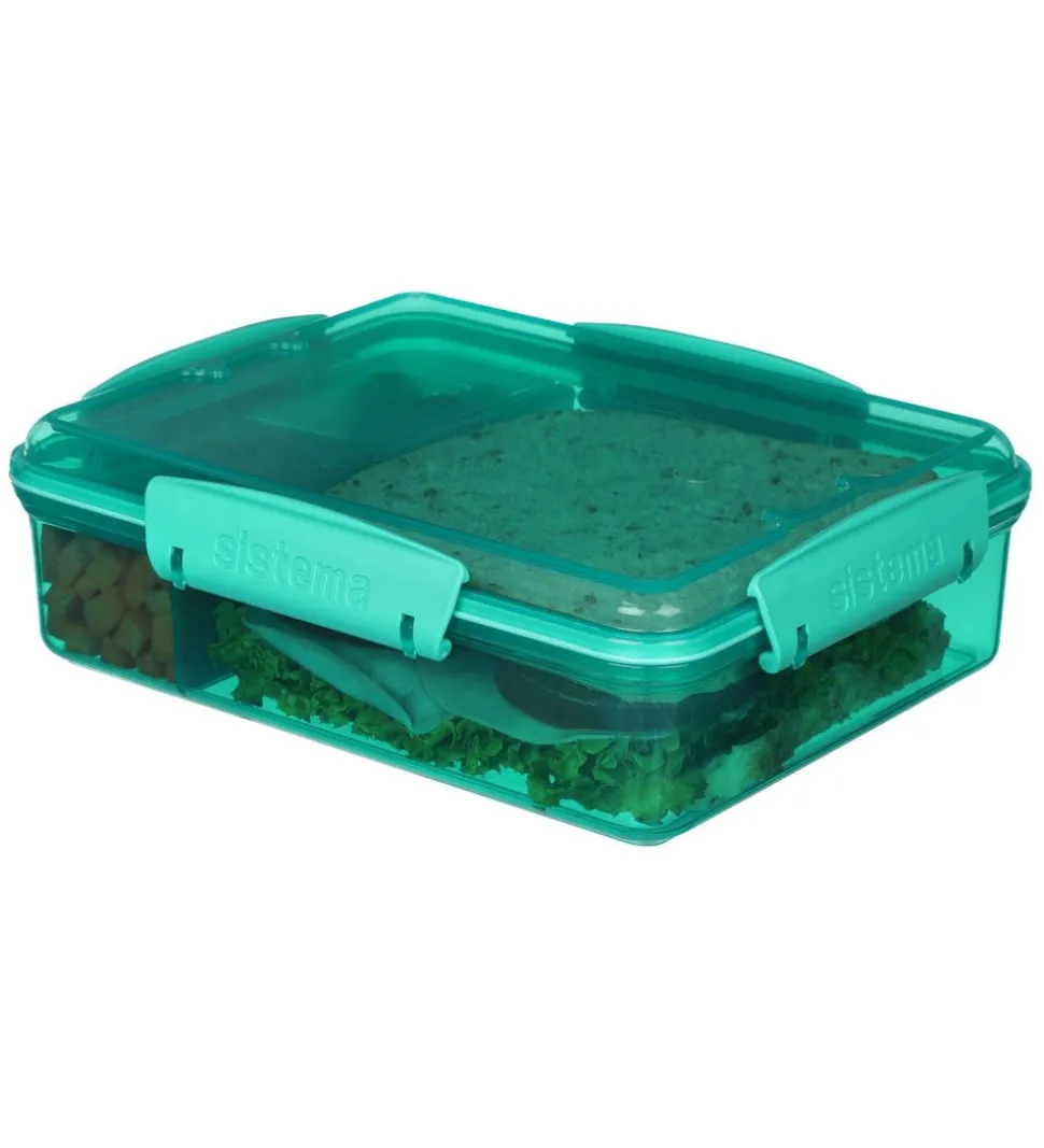 Sistema Madkasse - Snack Attack Duo - 975 ml - Turkis