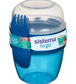 Sistema Madkasse m. Bestik - Snack Capsule - 515 ml - Blå