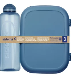 Sistema Madkasse m. Drikkedunk - 1,1 l/480 ml - Mountain Blue
