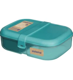 Sistema Madkasse m. Drikkedunk - 1,1 l/480 ml - Teal Stone