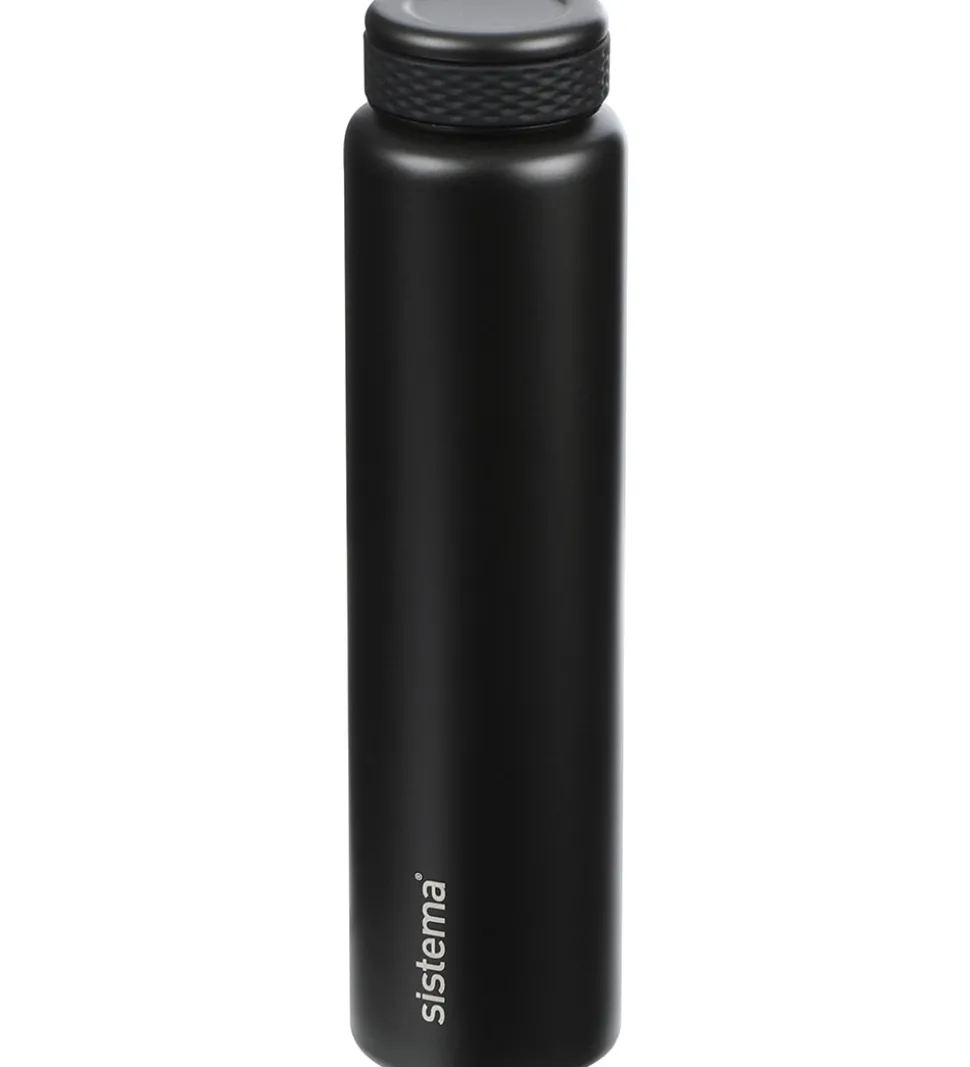 Sistema Termoflaske - Stainless Steel - 280 ml - Sort