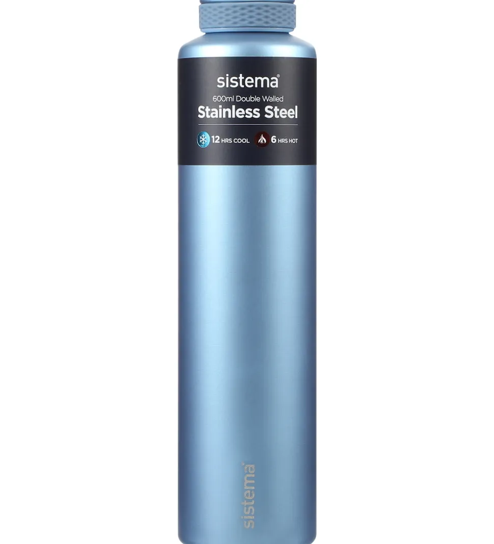 Sistema Termoflaske - Stainless Steel - 600 ml - Peace Blue