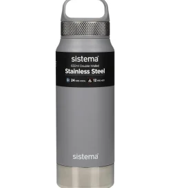 Sistema Termoflaske - Stainless Steel - 650 ml - Grå
