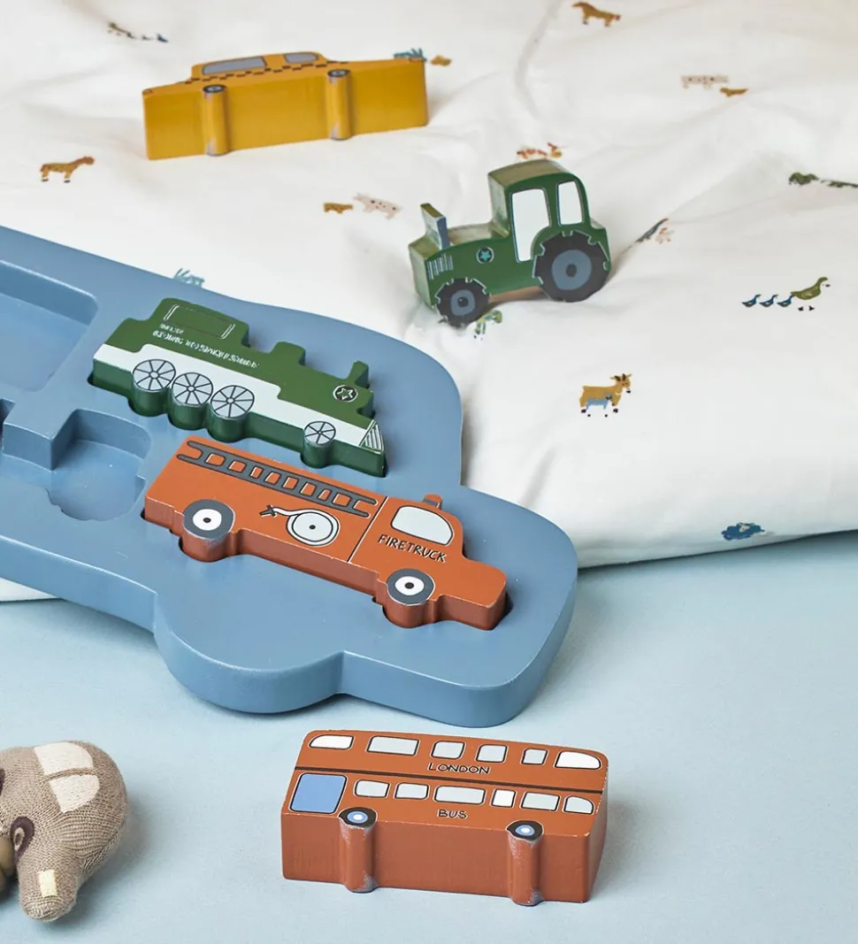 Smallstuff Sengetøj - Baby - Farm Living - Soft Green