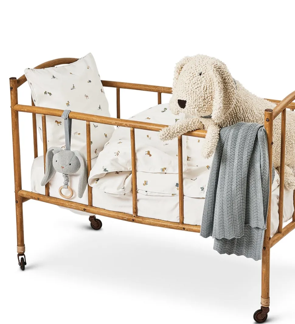Smallstuff Sengetøj - Baby - Farm Living - Soft Green