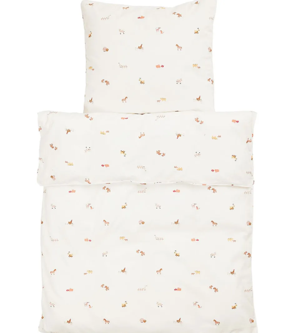 Smallstuff Sengetøj - Baby - Farm Living - Peach
