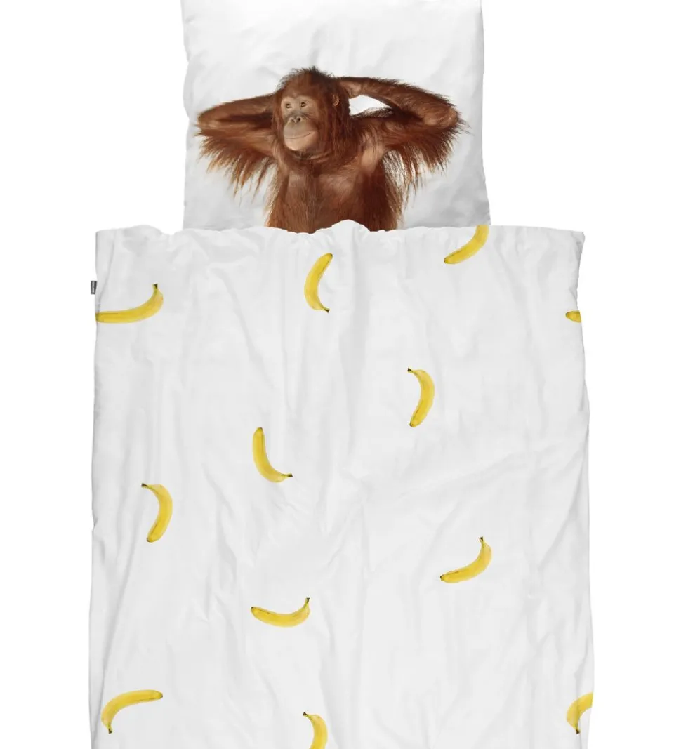Snurk Sengetøj - Junior - Banana Monkey