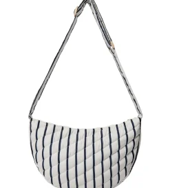 Sofie Schnoor Skuldertaske - Off White/Navy Striped