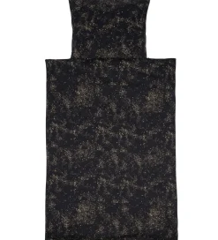 Soft Gallery Sengetøj - Baby - Mini Splash - Jet Black