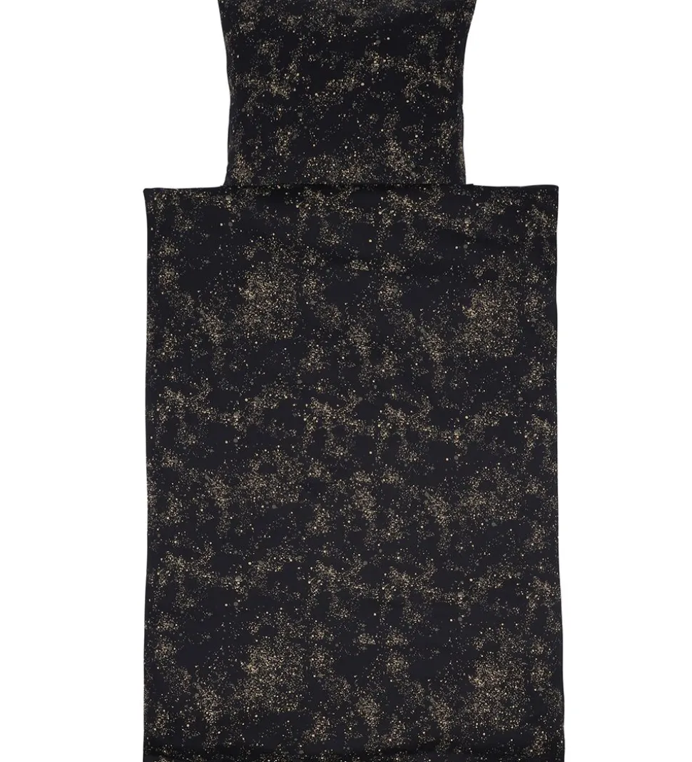 Soft Gallery Sengetøj - Baby - Mini Splash - Jet Black