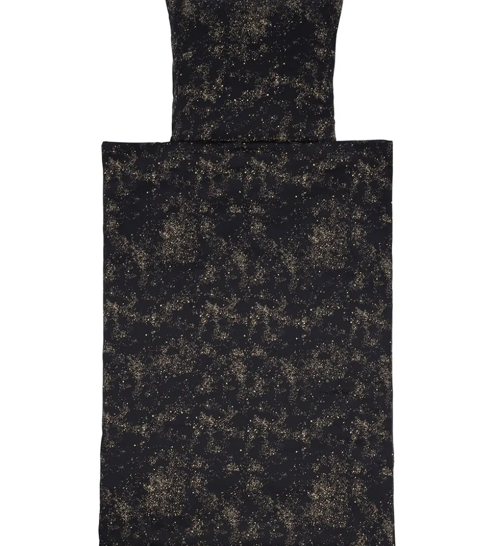 Soft Gallery Sengetøj - Junior - Mini Splash - Jet Black