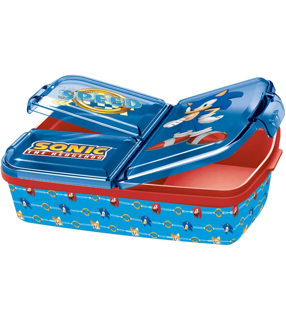 Sonic Madkasse m. 3 Rum - 18x13 cm - Sonic