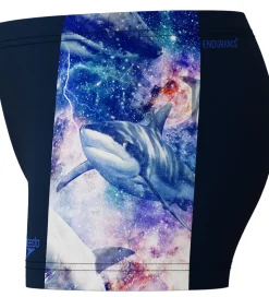 Speedo Badebukser - Digital Panel - Navy m. Hajer
