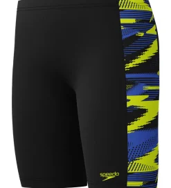 Speedo Badebukser - HyoerBoom Panel Jammer - Sort m. Gul