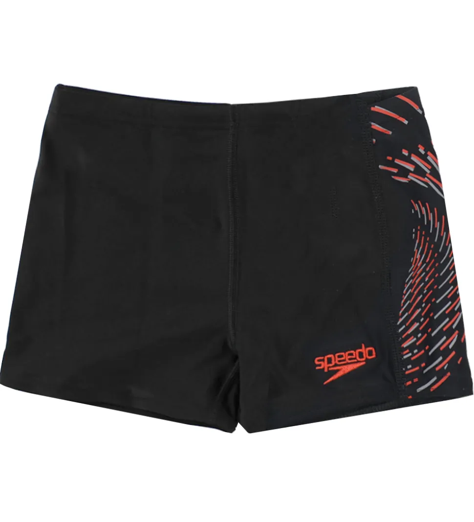 Speedo Badebukser - Hyper Boom Panel Jammer - Sort/Rød