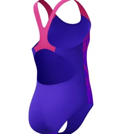 Speedo Badedragt - Digital Placement Splashback - Lilla/Pink