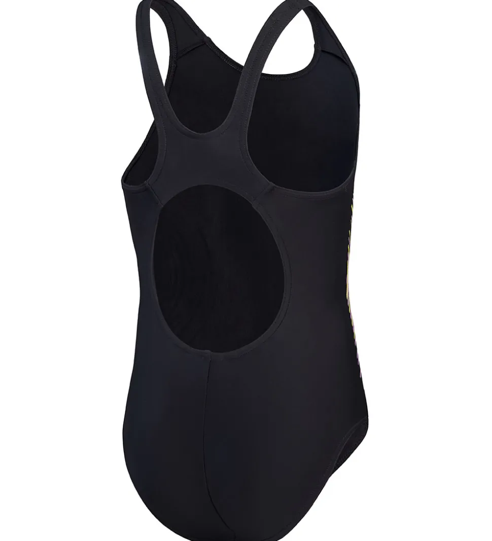 Speedo Badedragt - Placmement - Black/Purple