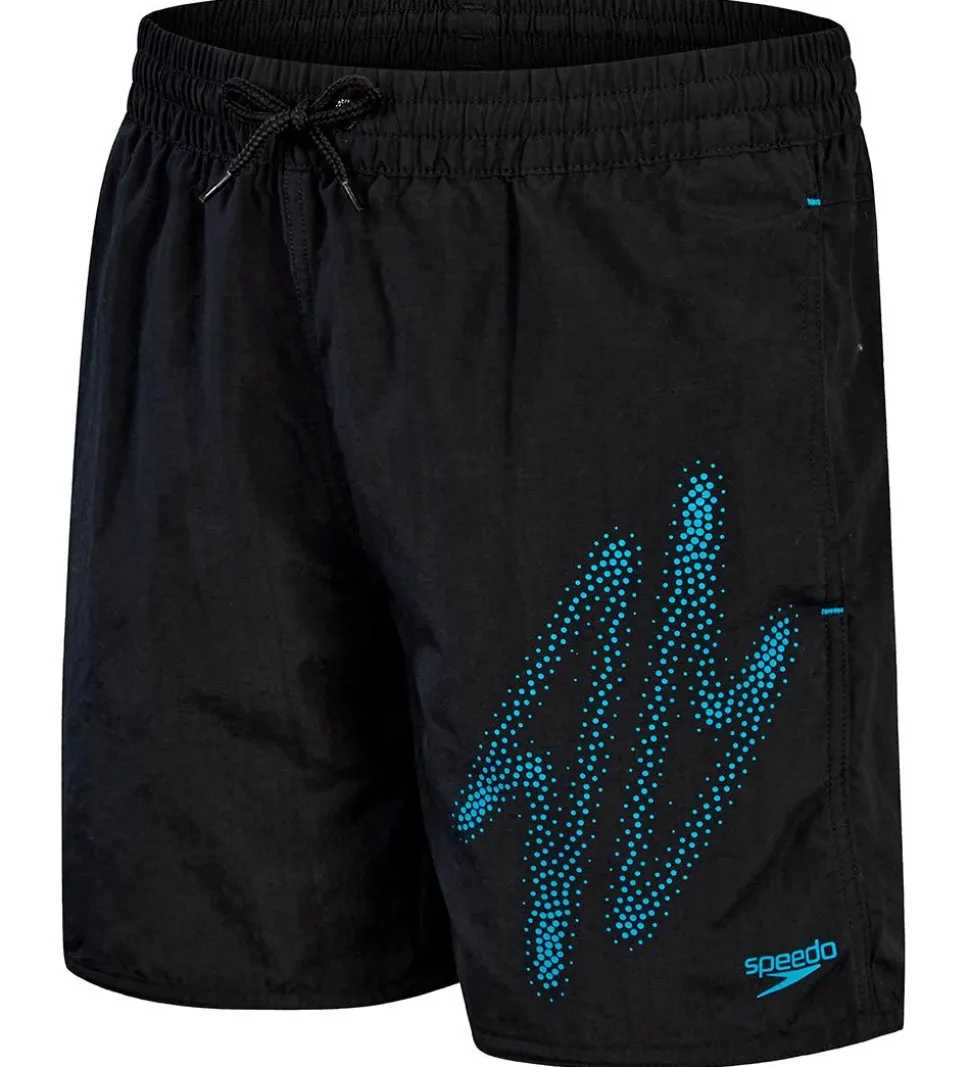 Speedo Badeshorts - Hyper Boom Logo - Sort/Blå