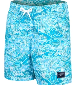 Speedo Badeshorts - Printed - Blå