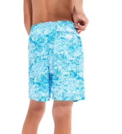 Speedo Badeshorts - Printed - Blå
