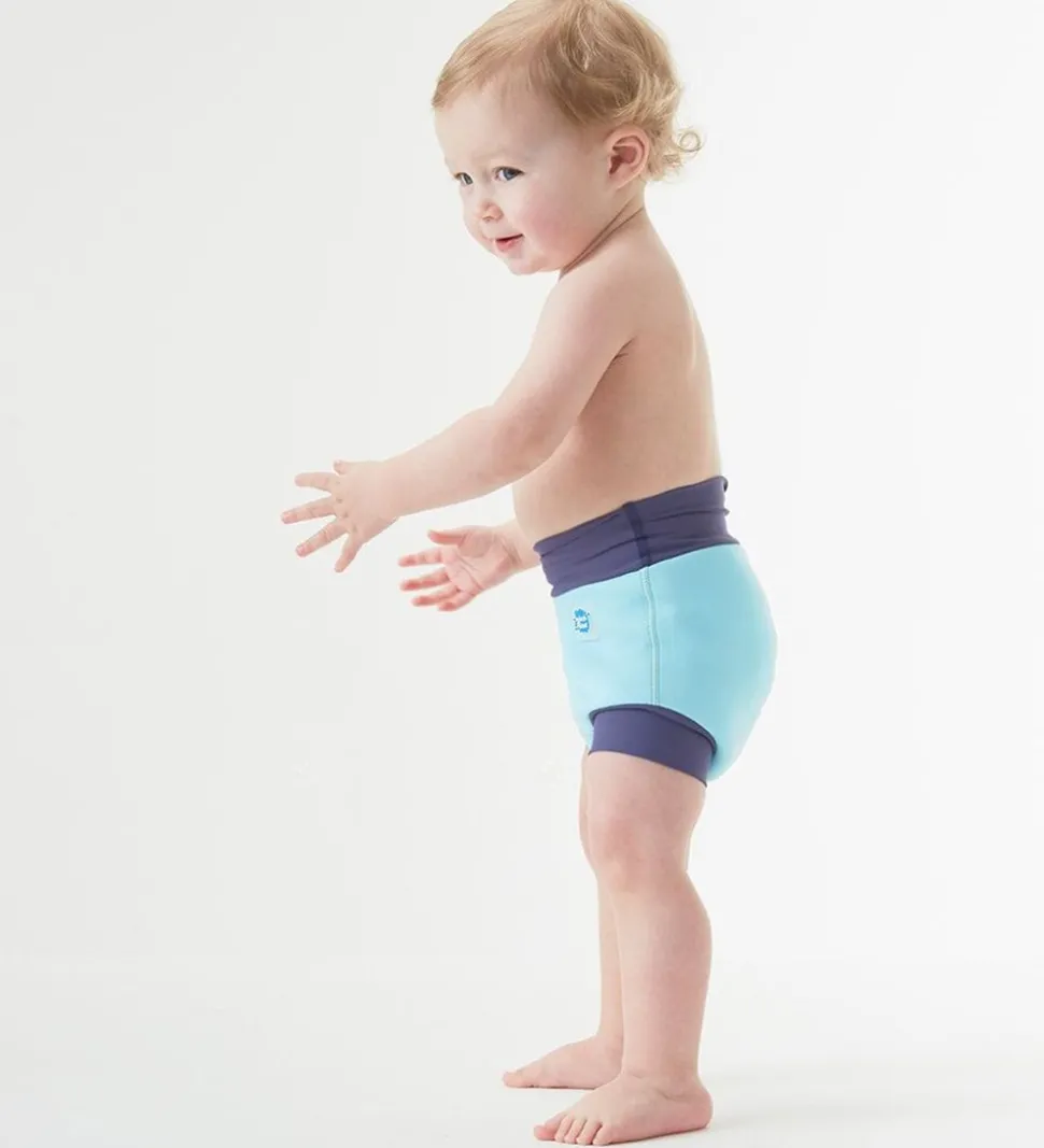 Splash About Blebadebukser - Happy Nappy - UV50+ - Blue Cobalt