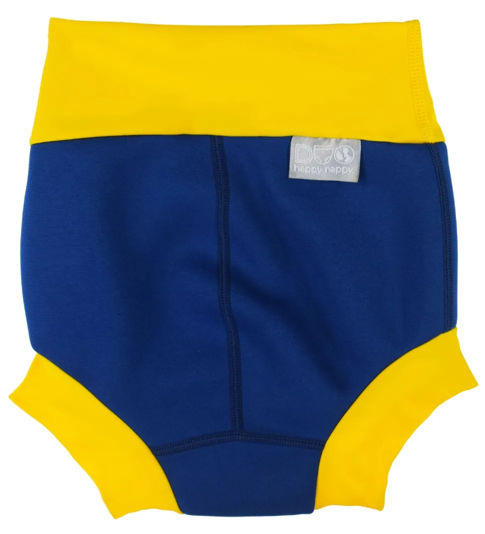 Splash About Blebadebukser - Happy Nappy Duo - UV50+ - Navy/Gul