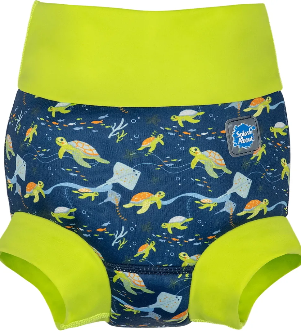 Splash About Blebadebukser - Happy Nappy - Turtle Tide