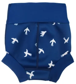 Splash About Blebadebukser - Happy Nappy New - UV50+ - White Bir