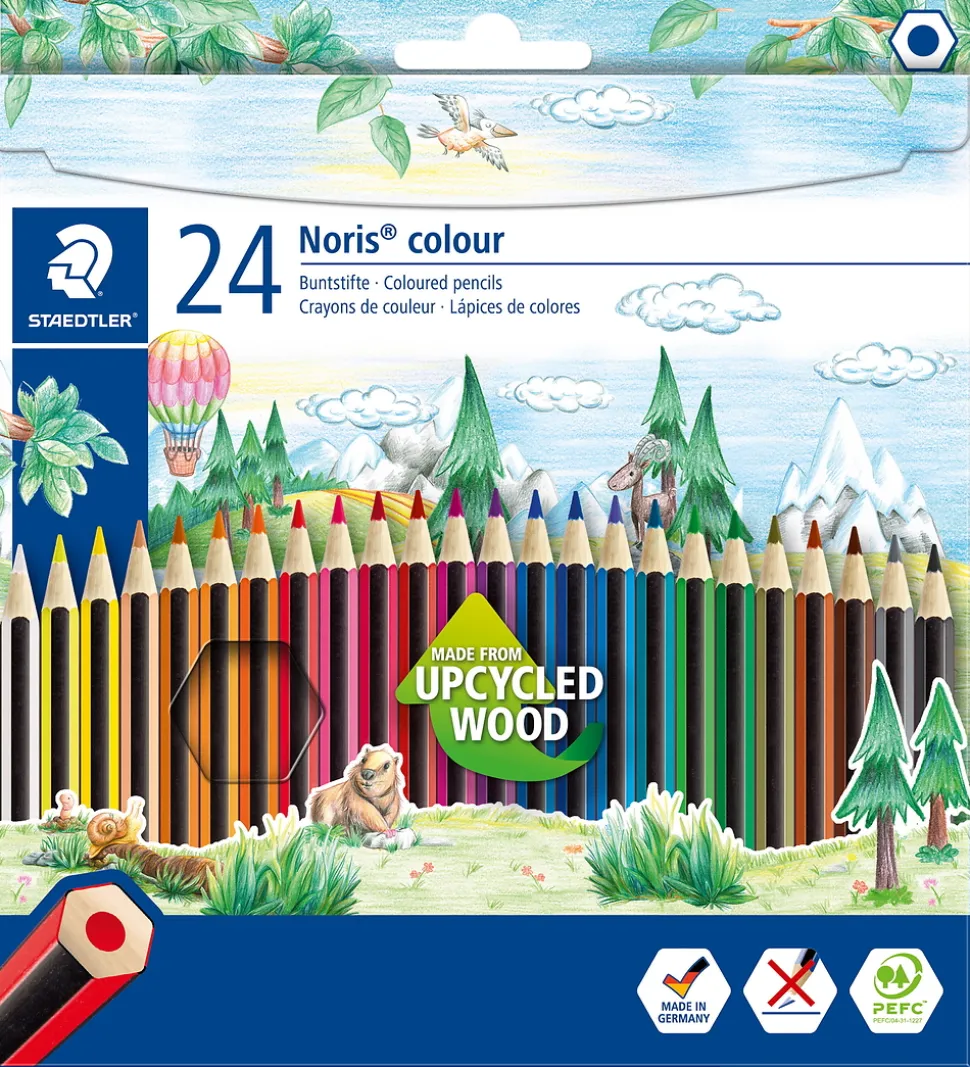 Staedtler Farveblyanter - Noris Colour - 24 stk