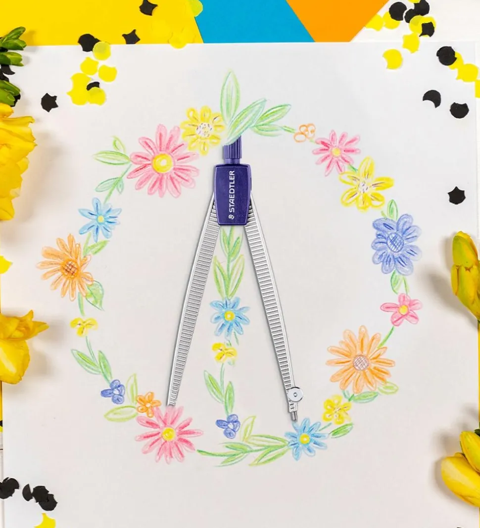 Staedtler Passer - Æske m. Lineal