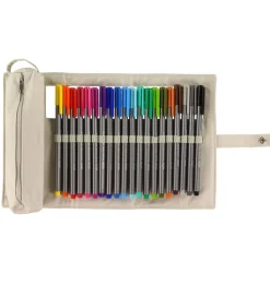Staedtler Tuscher m. Penalhus - 20 stk. - 0,3 mm - Grøn
