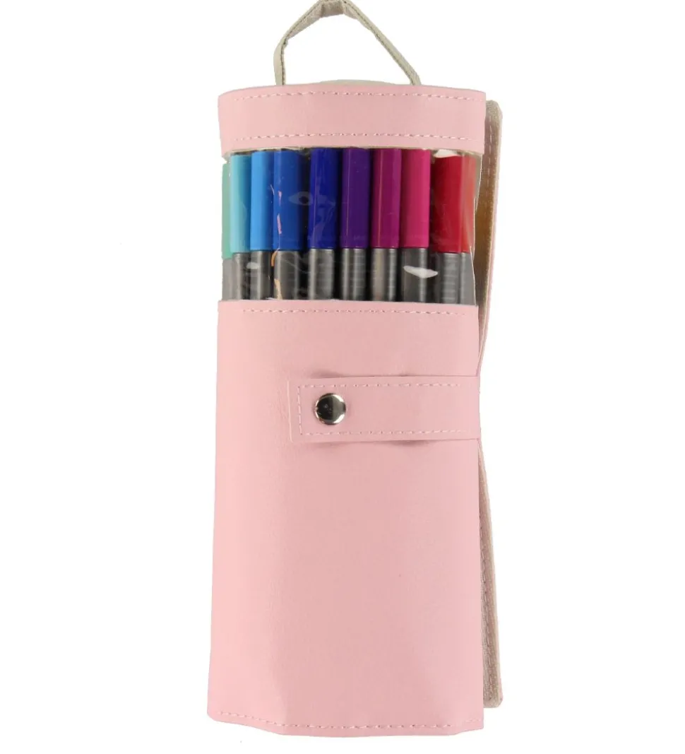 Staedtler Tuscher m. Penalhus - 20 stk. - 0,3 mm - Rosa