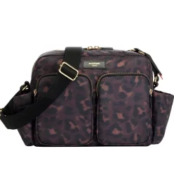Storksak Barnevognstaske - Black/Leopard