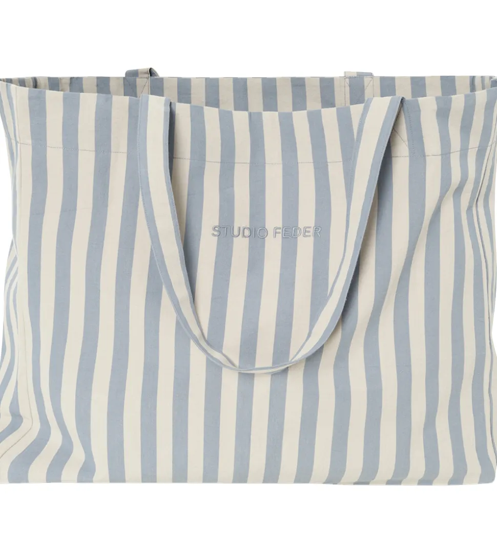 Studio Feder Shopper - Hanna - Canvas - 40x45 cm - Pale Blue Str