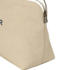 Studio Feder Toilettaske - Celia Mini - Canvas - Sand Beige