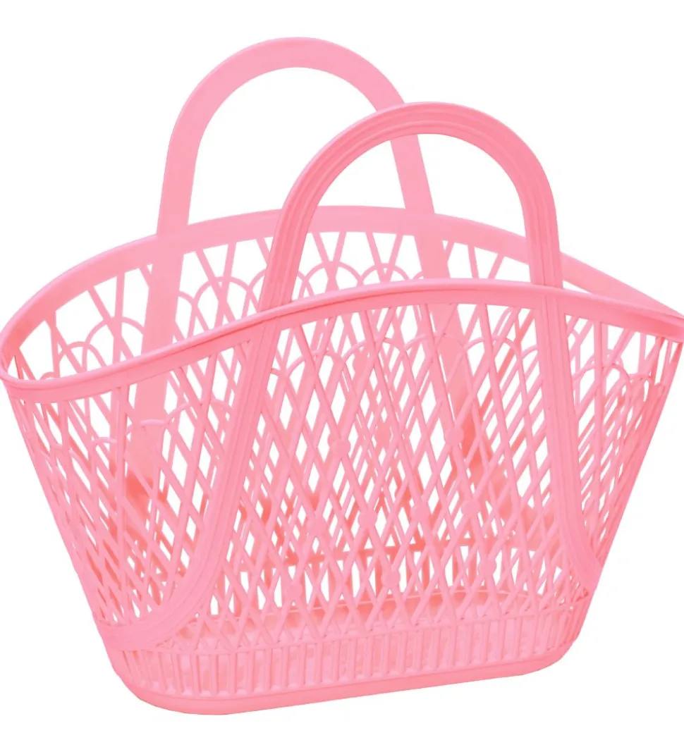 Sun Jellies Kurv - 46x39x20 cm - Betty - Bubblegum Pink