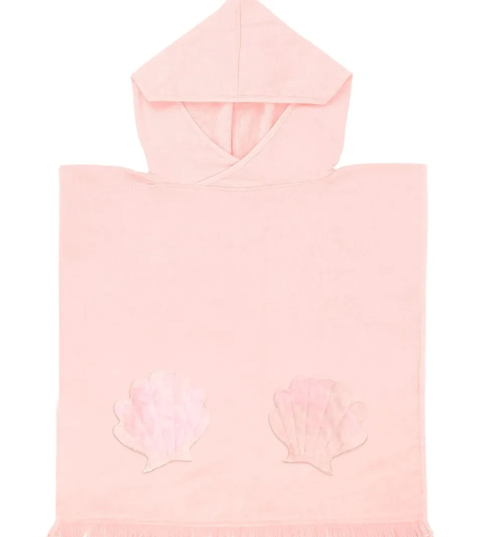 SunnyLife Badeponcho - 62x63 cm - Mermaid - Rosa