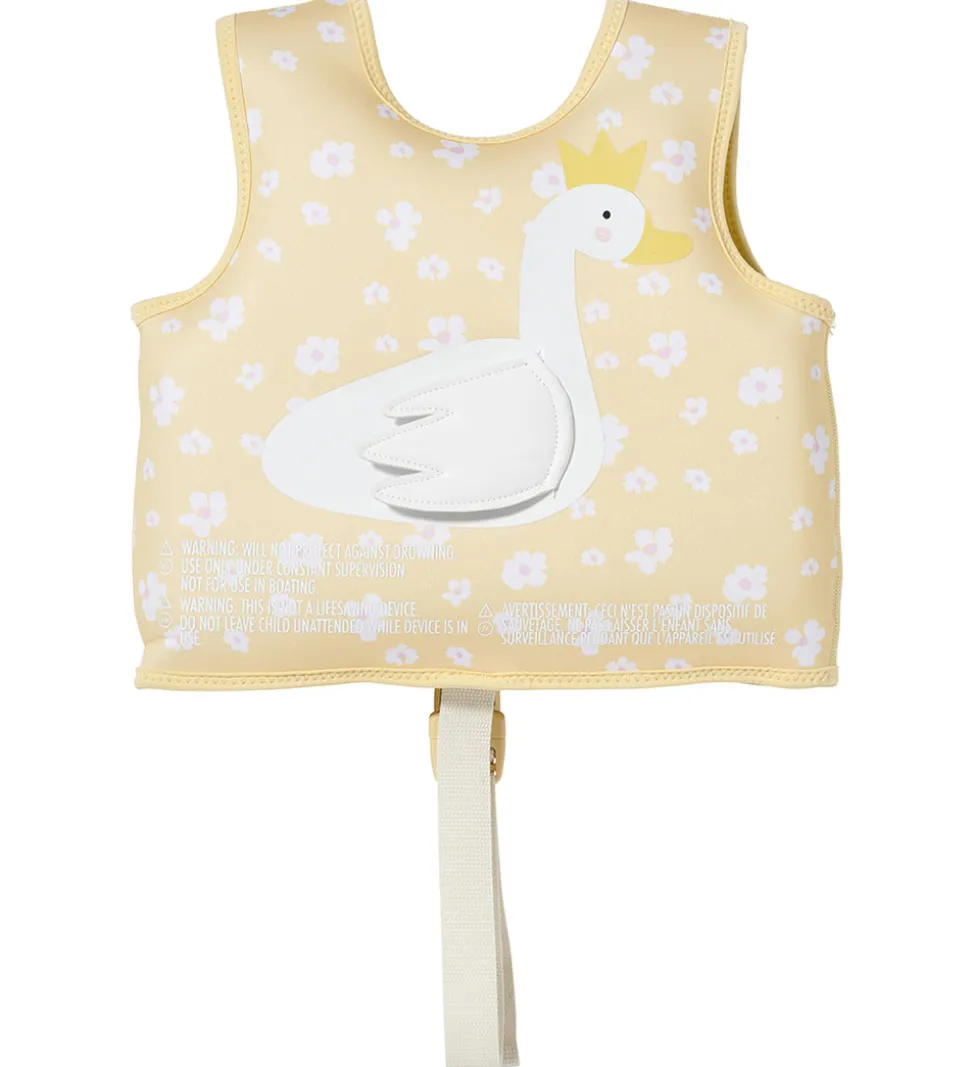 SunnyLife Svømmevest - Princess Swan - 2-3 år - Buttercup