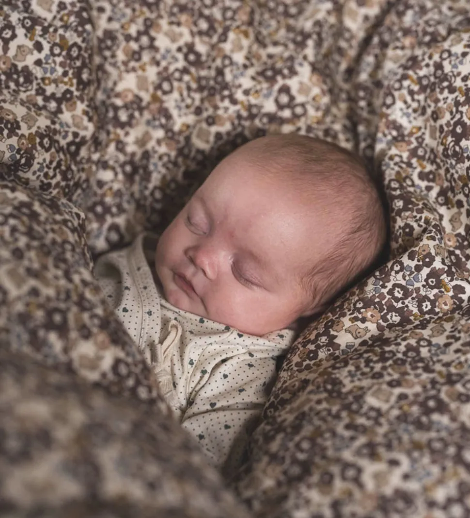 That's Mine Sengetøj - Baby - Levi - Flora Bunnies Rose Taupe