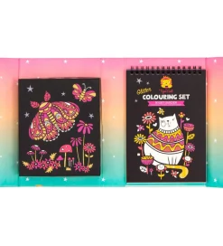 Tiger Tribe Farvesæt - Glitter - Night Garden